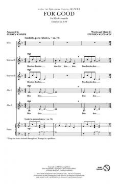 For Good (Stephen L. Schwartz) 