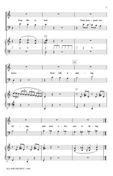 All For The Best (Stephen L. Schwartz) 