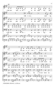 I Remember, I Believe (Bernice Johnson Reagon) 