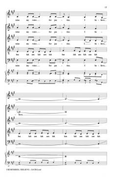 I Remember, I Believe (Bernice Johnson Reagon) 