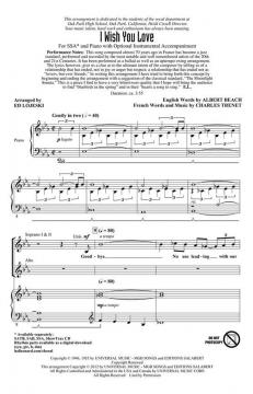 I Wish You Love (Download) 