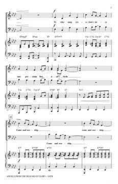 Angels From The Realms Of Glory (Henry Thomas Smart) 