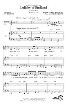 Lullaby Of Birdland (George Shearing) 