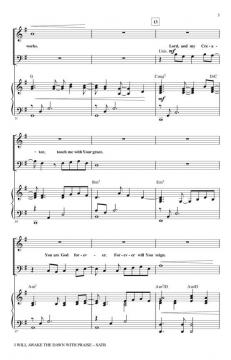 I Will Awake The Dawn With Praise (Vicki Tucker Courtney) 