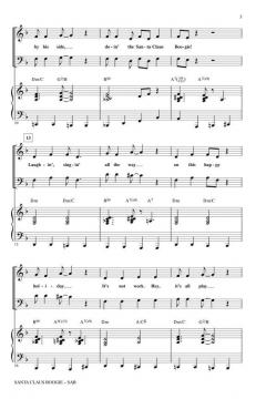 Santa Claus Boogie (Kirby Shaw) 