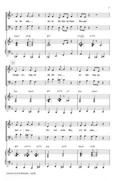 Santa Claus Boogie von Kirby Shaw 