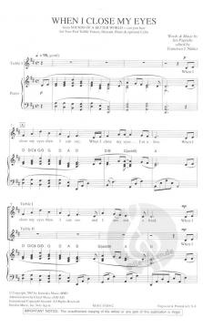 When I Close My Eyes (Jim Papoulis) 