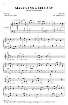 Mary Sang A Lullaby (Patti Drennan) 