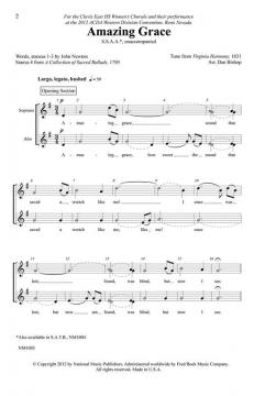 Amazing Grace von Daniel Bishop 