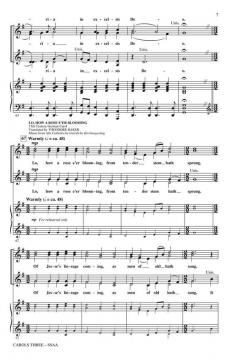 Carols Three (Medley) (Download) 