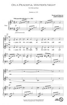 On A Peaceful Winter's Night (John Purifoy) 