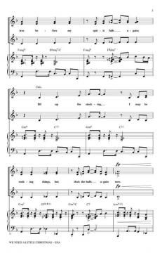We Need A Little Christmas (Jerry Herman) 