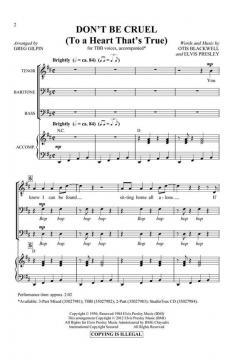 Don't Be Cruel (Elvis Presley) 