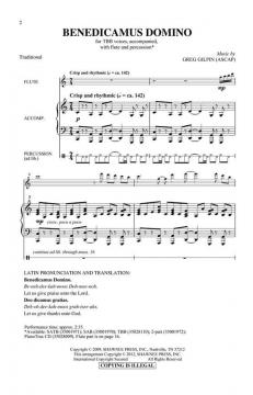 Benedicamus Domino (Greg Gilpin) 