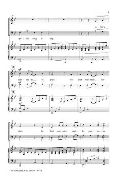 The Song Has Just Begun (Joseph A. Martin) 