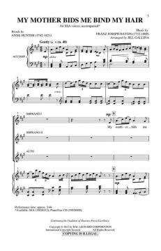 My Mother Bids Me Bind My Hair (Joseph Haydn) 
