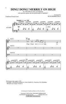 Ding Dong! Merrily On High 