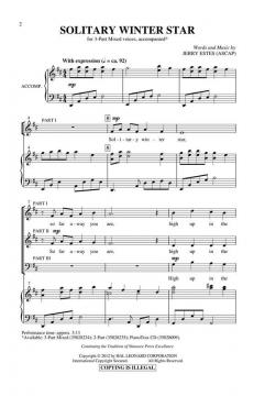 Solitary Winter Star (Jerry Estes) 