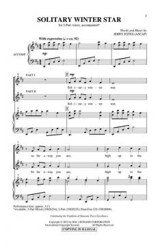 Solitary Winter Star (Jerry Estes) 