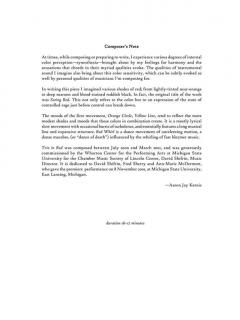 Trio In Red (Aaron Jay Kernis) 