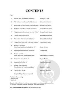 Solos For The Trombone Player 