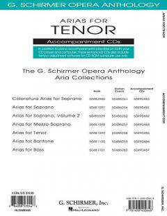 Arias For Tenor 