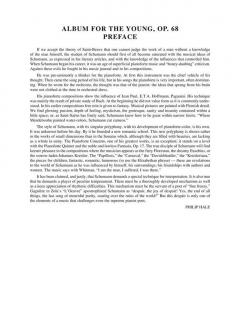 Album For The Young - Scenes From Childhood von Robert Schumann 