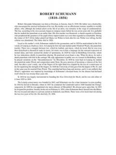 Album For The Young - Scenes From Childhood von Robert Schumann 