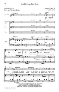 Celebration Songs From 'Die Fledermaus' (Johann Strauss (Vater)) 