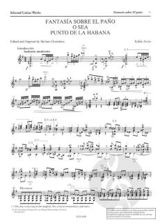 Selected Guitar Works von Julian Arcas 