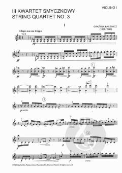 String Quartet No. 3 von Grazyna Bacewicz 