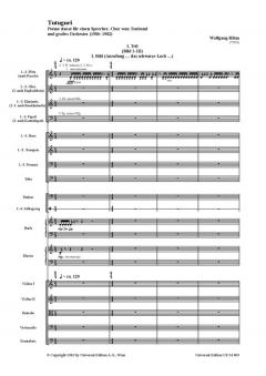 Tutuguri von Wolfgang Rihm 