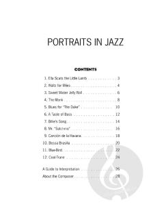 Portraits In Jazz von Valerie Capers 