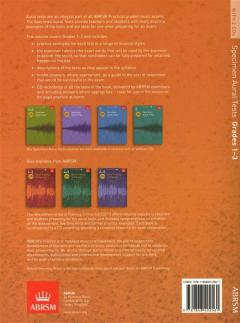 Specimen Aural Tests, Grades 1-3 with 2 CDs 