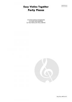 Easy Violins Together: Party Pieces (Download) im Alle Noten Shop kaufen