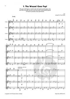 Easy Violins Together: Party Pieces (Download) im Alle Noten Shop kaufen