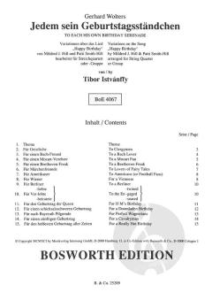 Jedem sein Geburtstagsständchen von Gerhard Wolters 