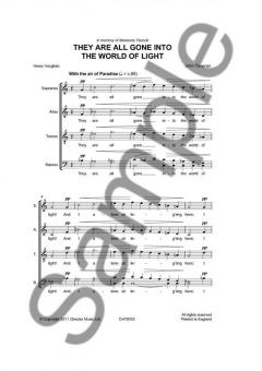 They Are All Gone Into The World Of Light (John Tavener) 