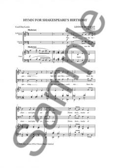 Hymns For Shakespeare's Birthday (Lennox Berkeley) 