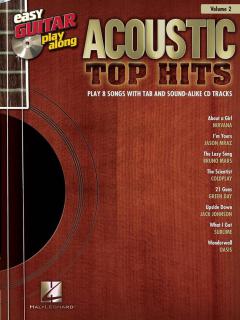Easy Guitar Play-Along Vol. 2: Acoustic Top Hits 