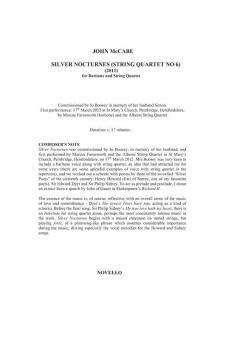 Silver Nocturnes von John McCabe 