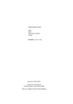 In My Dreams von Paul Mealor 