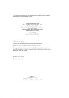 I Saw Eternity von Paul Mealor 