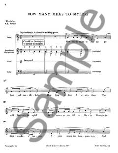 Five Songs For Fun von Albert Chatterley 