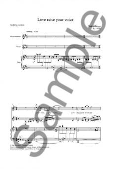 Love Raise Your Voice von Tarik O'Regan 