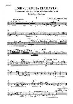 ...Ohikulkua Ja Epäilystä... von Jouni Kaipainen 