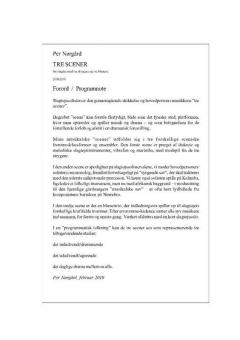 Three Scenes (Per Norgard) 