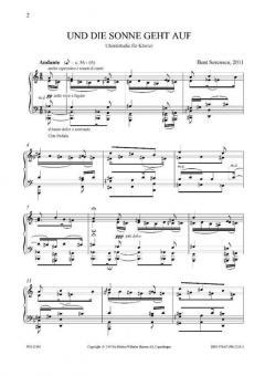 Und die Sonne geht auf von Bent Sorensen 