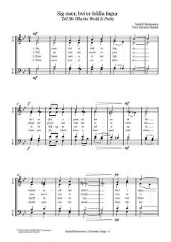 5 Faeroske Korsange (Sunleif Rasmussen) 