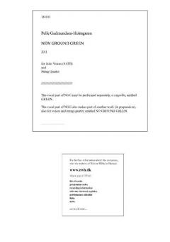 New Ground Green (Bent Sorensen) 